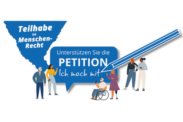 Petition: TEILHABE IST MENSCHENRECHT