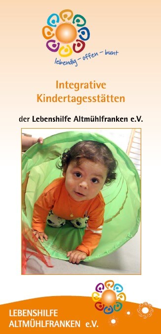 Lebenshilfe Altmühlfranken Flyer Integrative Kindertagesstätten