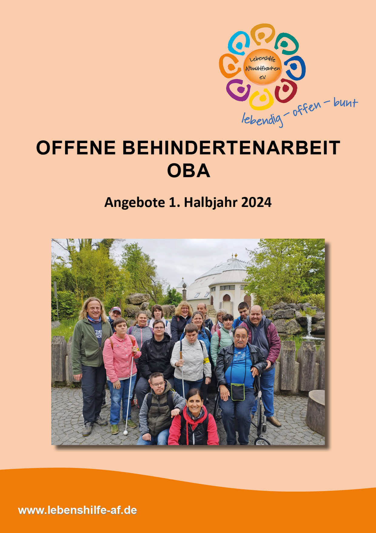 Lebenshilfe Altmühlfranken OBA unsere Angebote 1. Halbjahr 2024